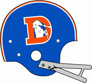 Denver Broncos 1968-1974 Helmet Logo DIY iron on transfer (heat transfer)